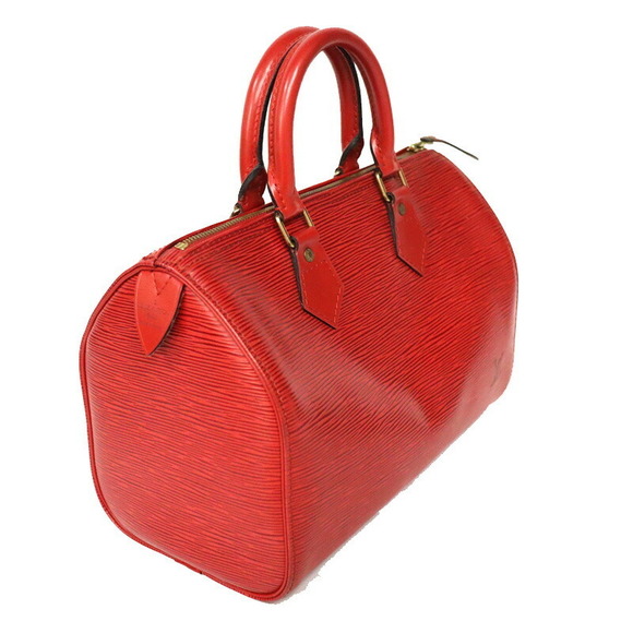 Louis Vuitton Epi 25 Leather Red Speedy Handbag - Picture 1 of 16